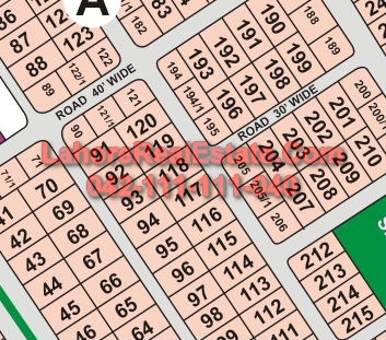 Abdalians Housing Scheme Lahore Map