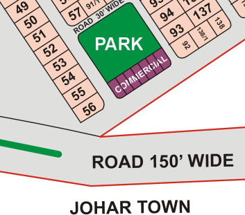 Abdalians Housing Scheme Lahore Map