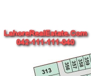 airlines housing scheme lahore map